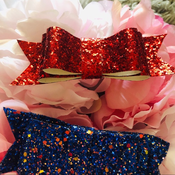 Glitter Hairbows - Picture 3 of 5